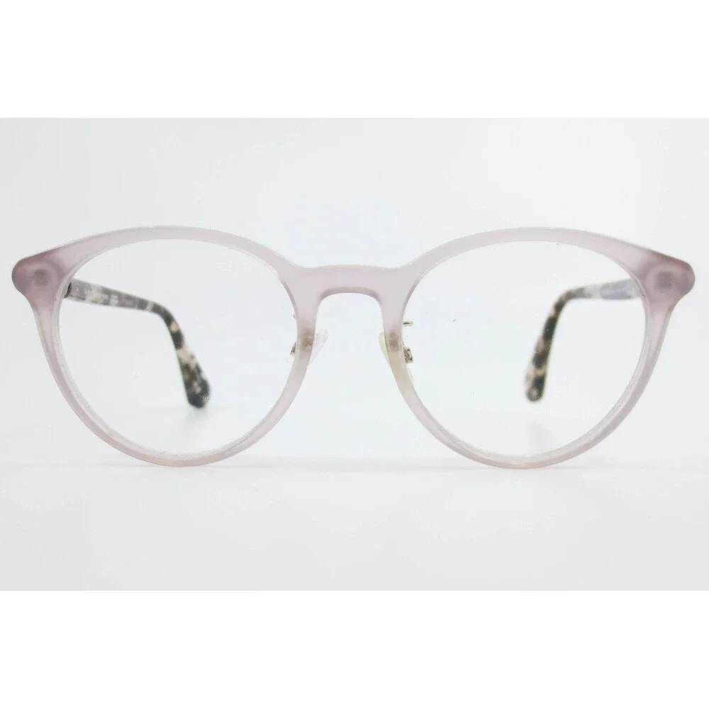 Kate Spade Drystalee/F XNZ Lavender Tortoise Round Eyeglass Frames 50-19-145